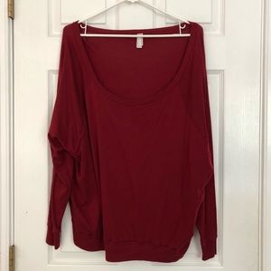 American Apparel Oversized Raglan